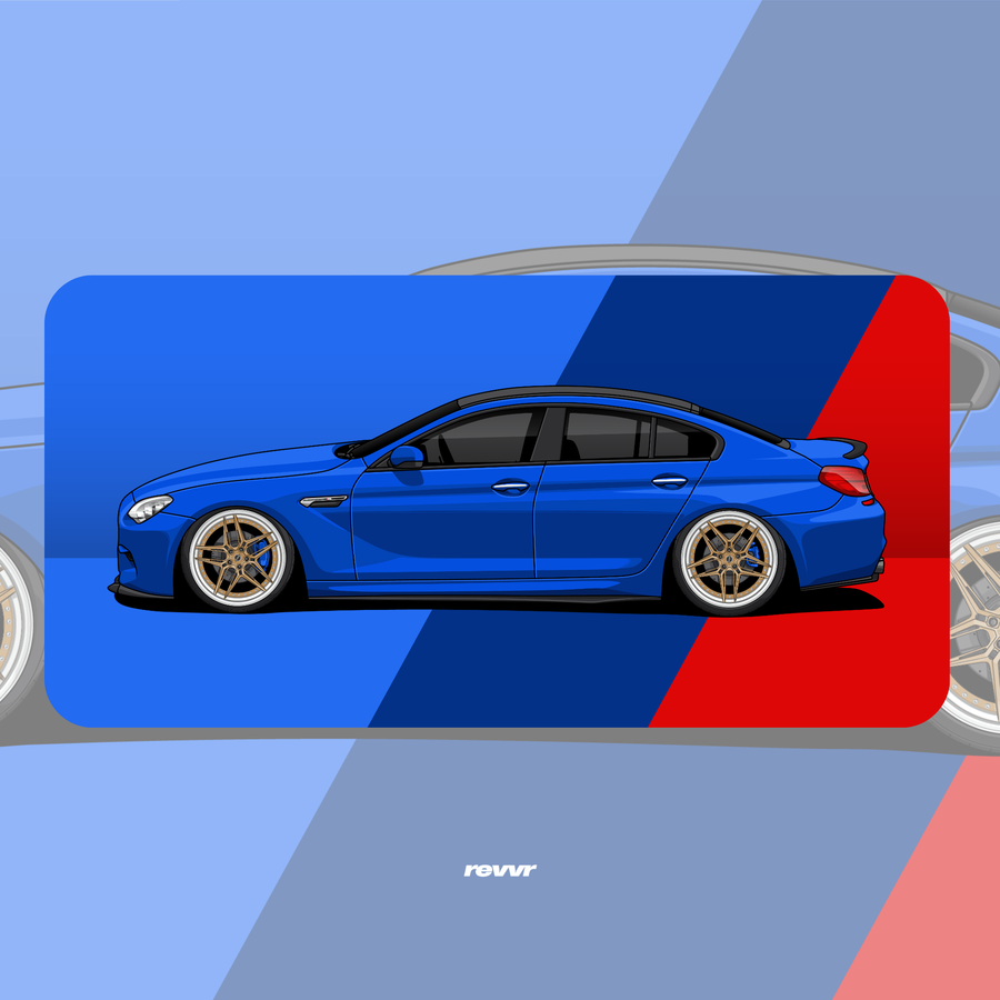 Sanjay's Bagged BMW M6