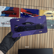 Custom licence plate art - Sideshot