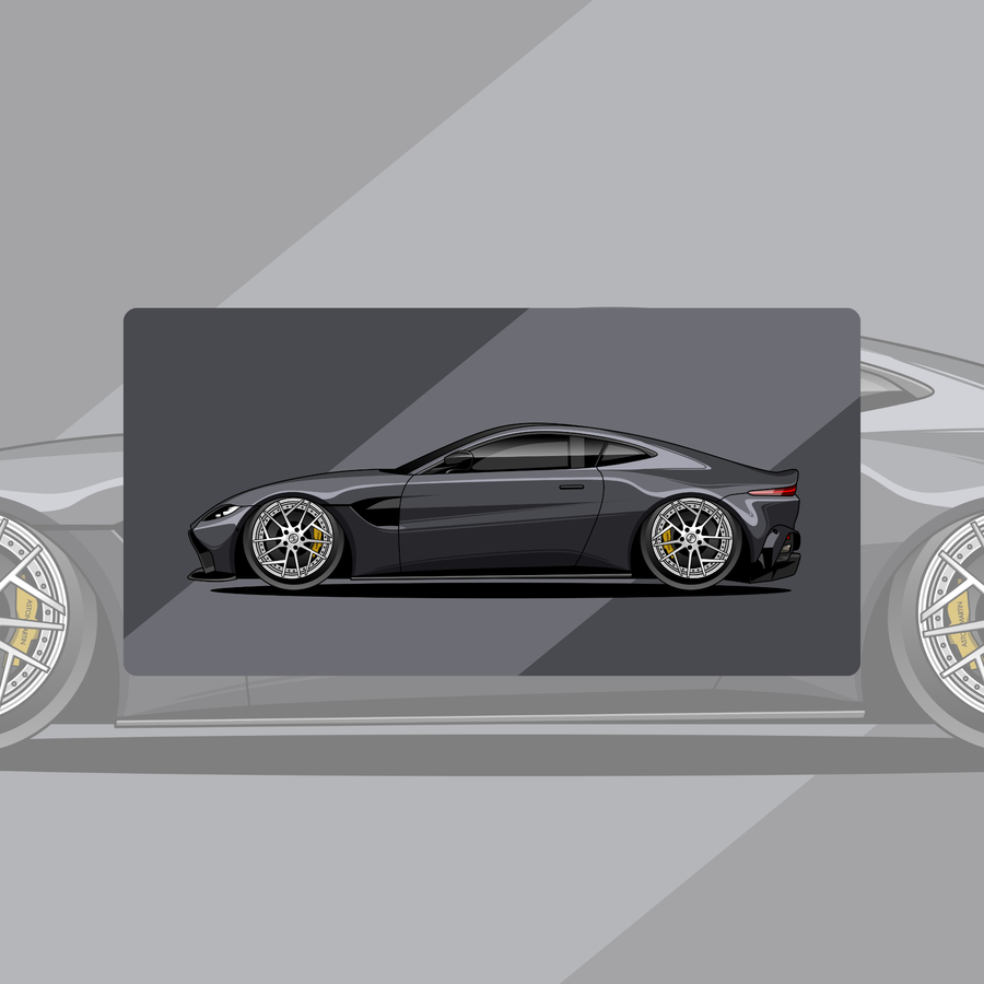 Slammed Aston Martin Vantage