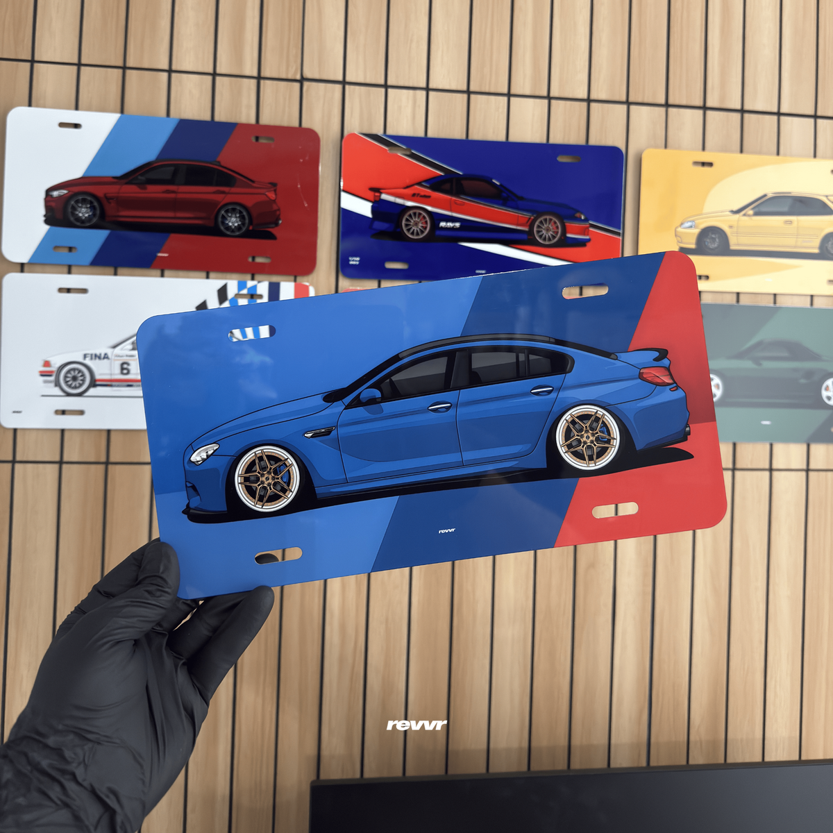 Sanjay's Bagged BMW M6