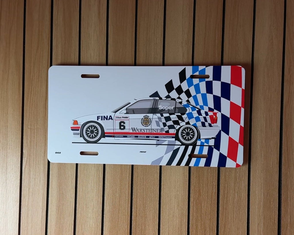 Warsteiner BMW E36 320i Touring car wall art