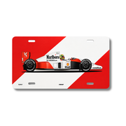 1/41 Aytron Senna Licence Plate Art